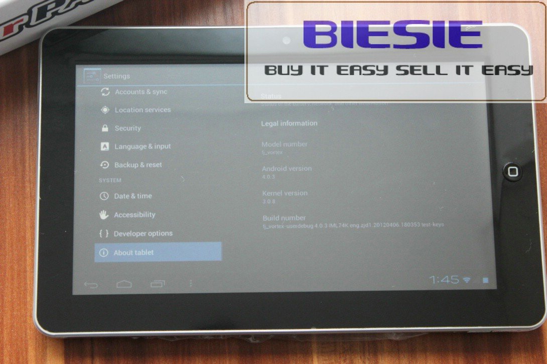Biesie PX-8860 V10 -  , Android 4.0.3, 10.1