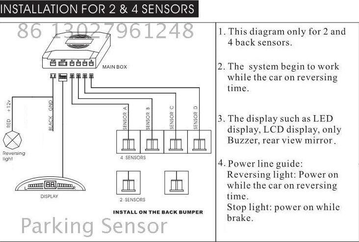  ZYAC Parking Sensor, 3.5