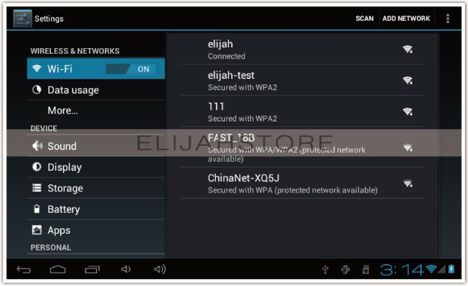 SmartQ C8 -  , Android 4.0.3, 7