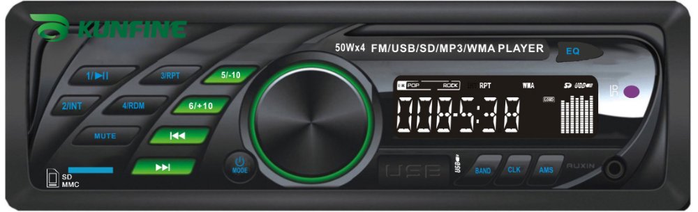 KF-908 -     , MP3/WMA/ID3, USB/SD/MMC, FM-/, 4.1- 