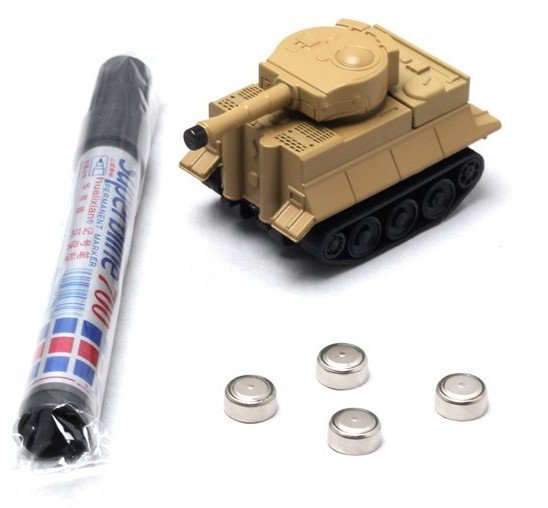 Волшебный танк и маркер Индуктивная детская игрушка 777-006