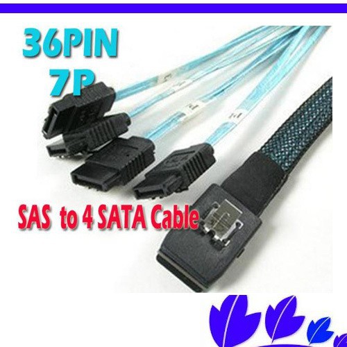 ���� ������ �������� ������ SAS �� 4 SATA ����������, 36P, 12Gbps, 80��