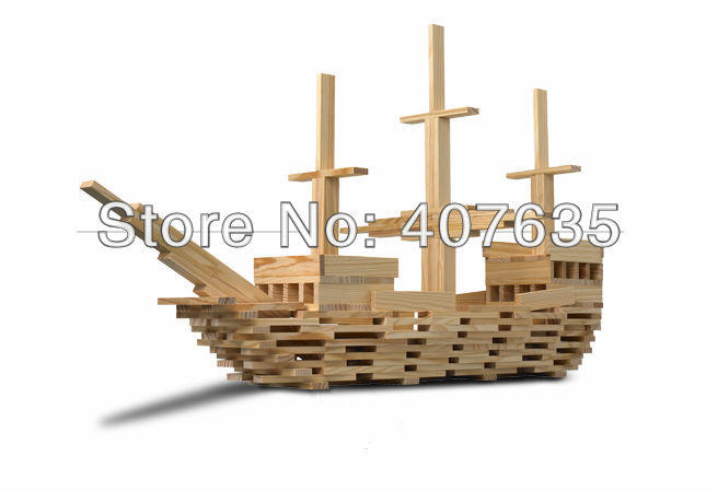 Конструктор из натурального дерева