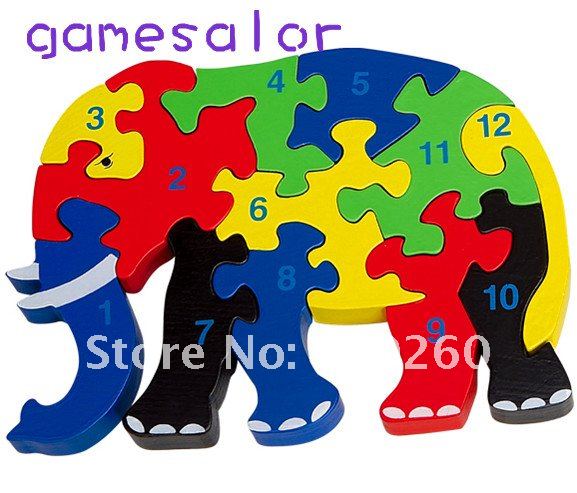 Игрушка головоломка слоник