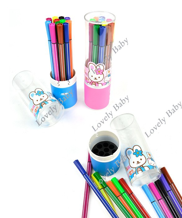 Набор смываемых фломастеров (12 шт.)