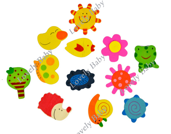 Магниты для детей, 12 шт