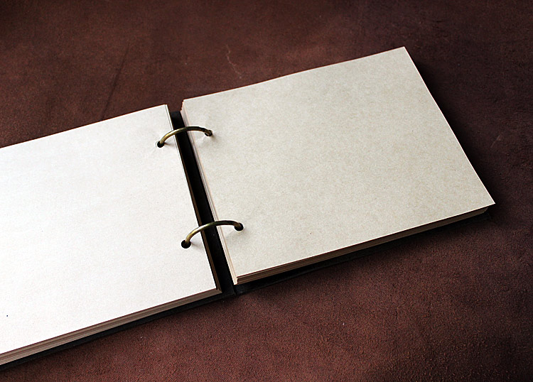 Блокнот из воловьей кожи