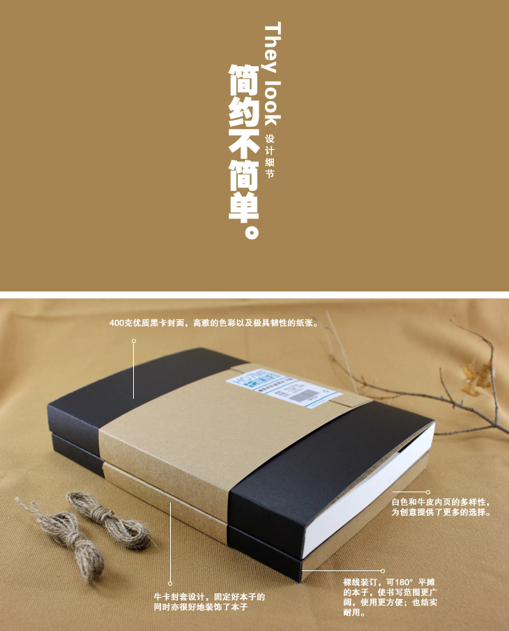 Кожаный блокнот из воловьей кожи