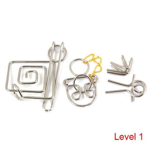 Металлические кольца-магниты с 6 уровнями