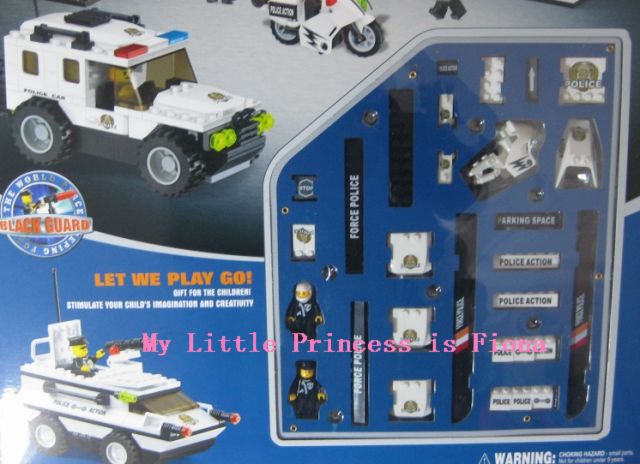 Конструктор Полицейский участок, 890 деталей