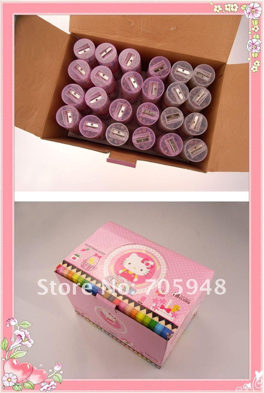 Набор карандашей Hello Kitty, 18 цветов
