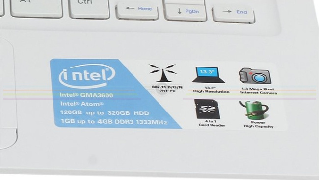 NoteApp - Ноутбук, Windows 7, Intel Atom 1.86GHz, 13.3