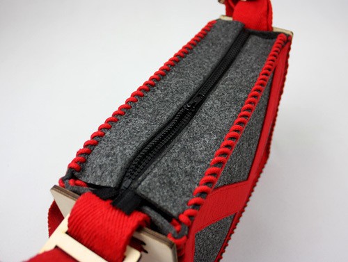 Войлоковая сумка на ремне DIY Gmail