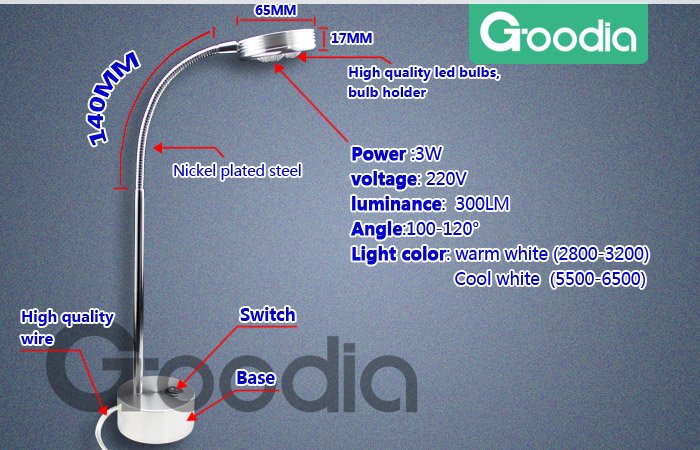 Светильник настольный