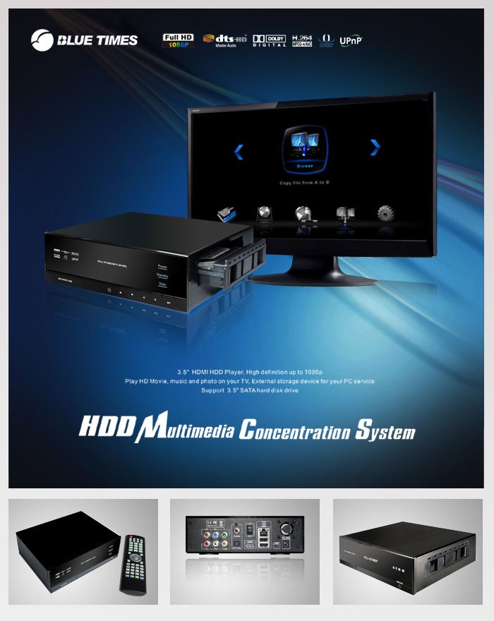 HD3548HL-R - Сетевой медиапроигрыватель, 1080P, 3.5