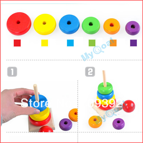 Игрушка-пирамидка с кольцами