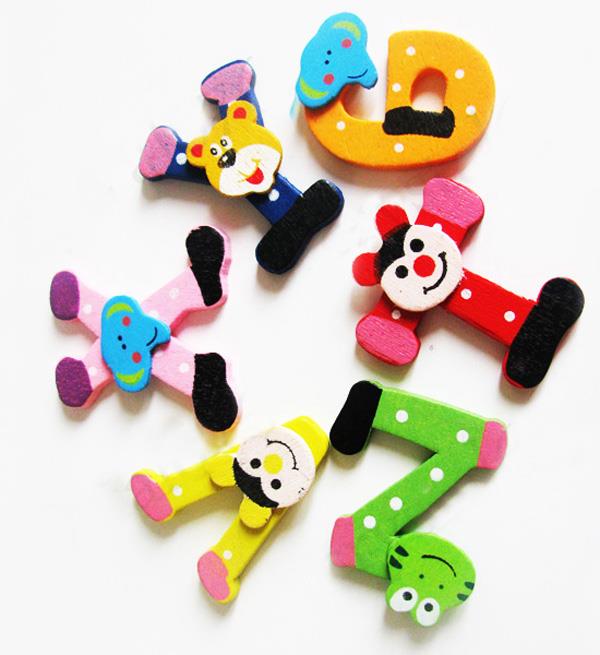 Магниты Волшебный алфавит, 26 шт