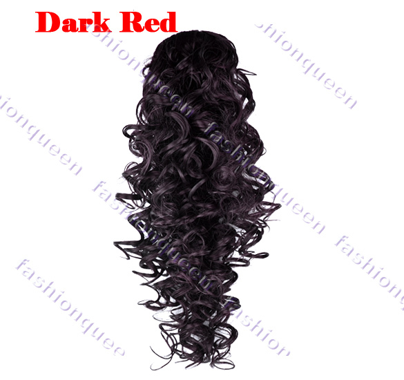 Темно-коричневые волнистые волосы