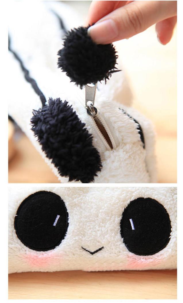 Клатч плюшевый Панда