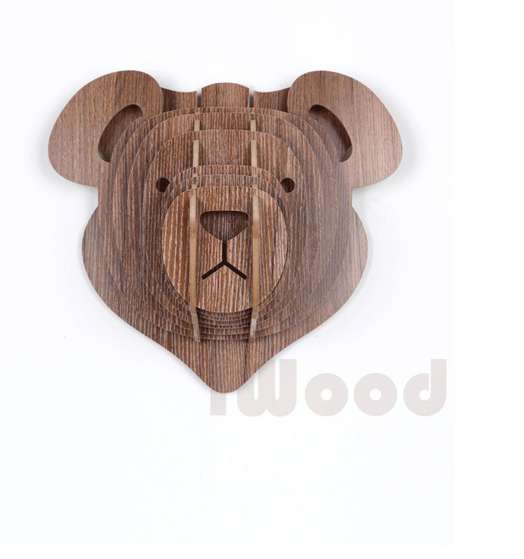  Деревянный мишка Тедди