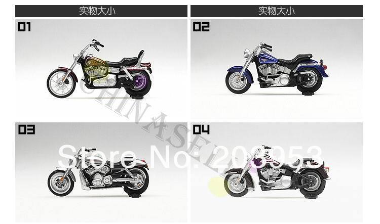 Набор игрушечных мотоциклов, 8 шт.