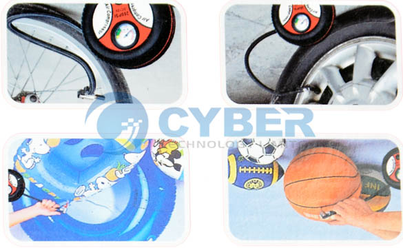 Универсальный воздушный компрессор, насос, 260PSI, DC12V