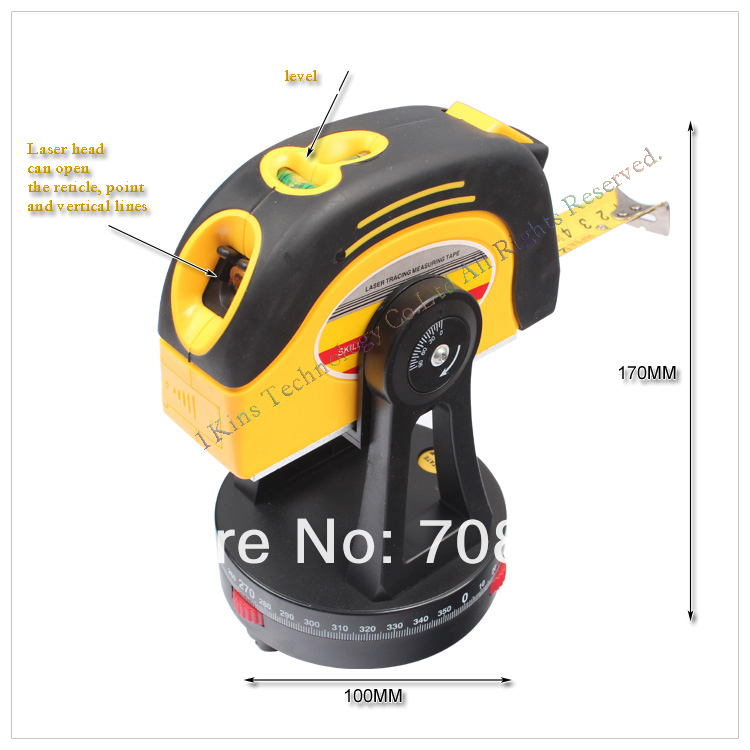 Многофункциональный лазерный уровень - рулетка