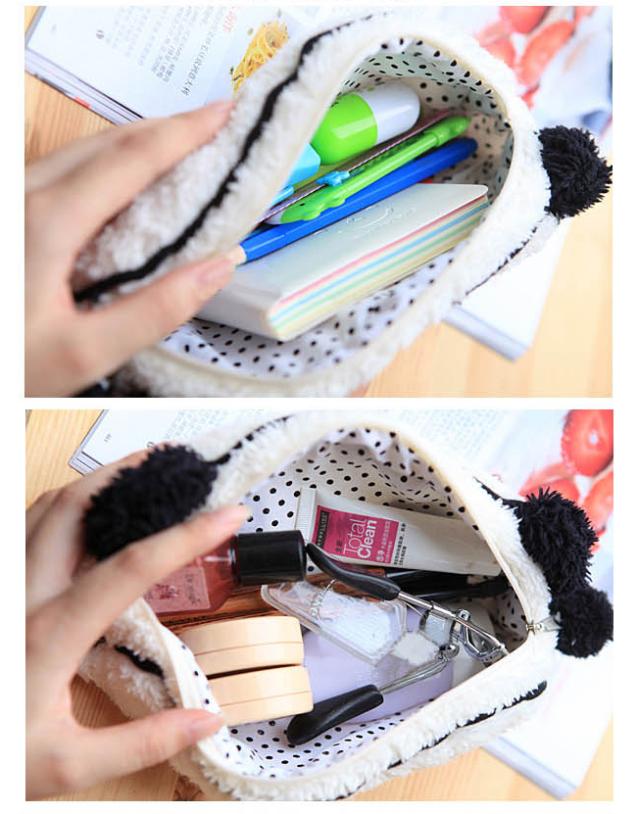 Клатч плюшевый Панда