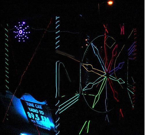 Полоска светящаяся неоновым светом, гибкая, 3м, несколько цветов