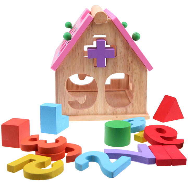 Развивающий пазл Домик