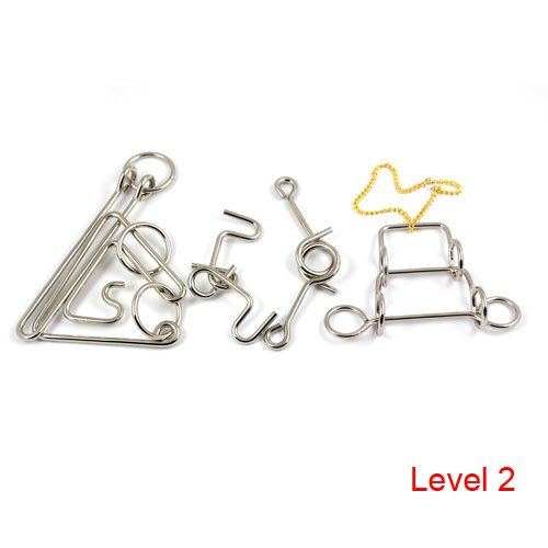 Металлические кольца-магниты с 6 уровнями