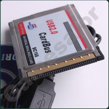         Cardbus, PCMCIA, USB 2.0, 2  480M