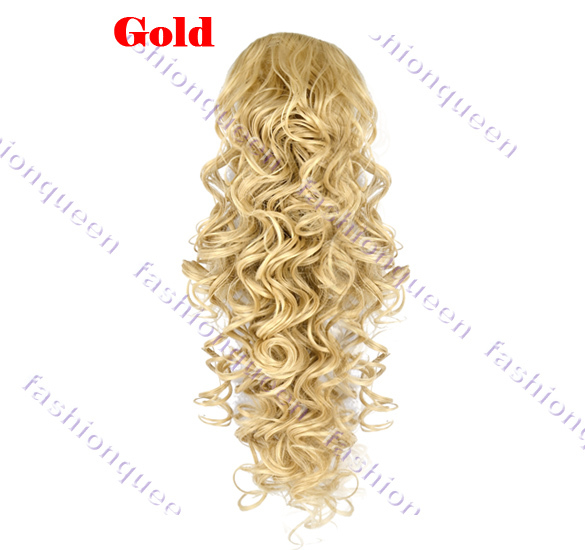 Темно-коричневые волнистые волосы