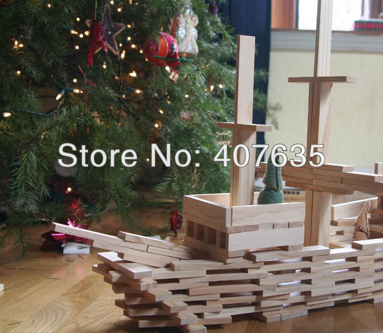 Конструктор из натурального дерева