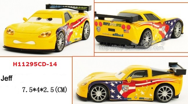 Набор игрушечных машинок Pixar Cars, 2 шт.