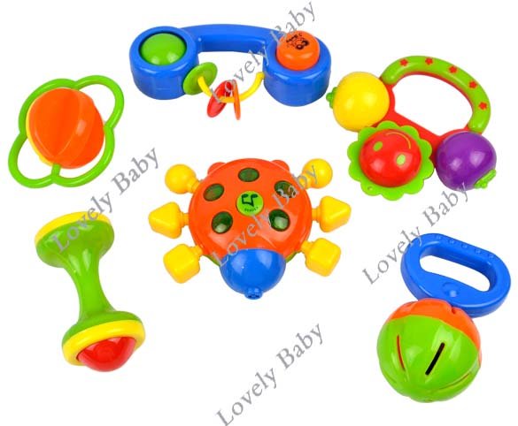 Набор погремушек для самых маленьких (6 шт.)