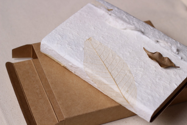 Кожаный блокнот