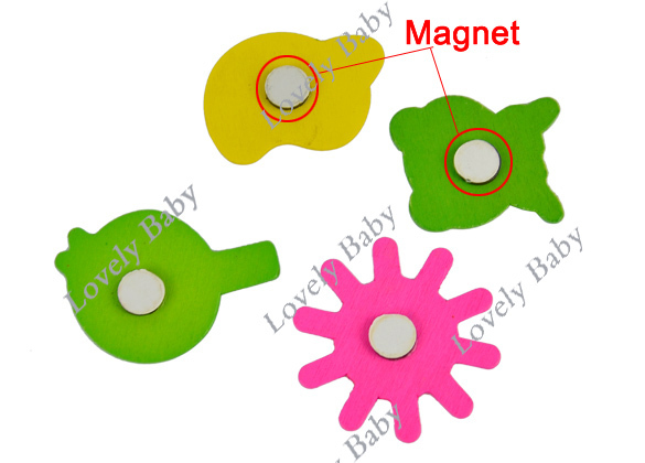Магниты для детей, 12 шт