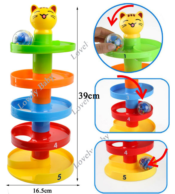 Развивающая игрушка Башня с шарами