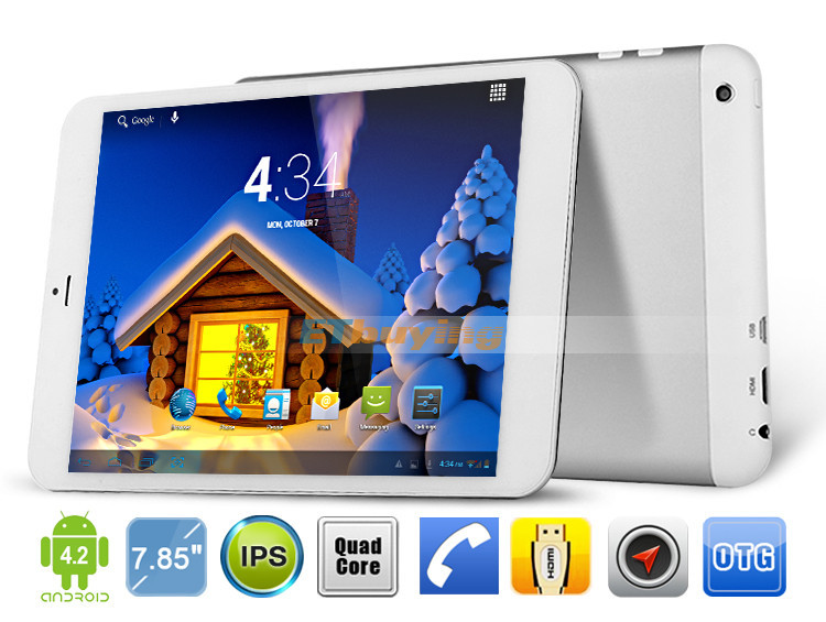 Hyundai M8 3G mini pad -  , Android 4.2, MTK8389 Quad Core 1.2GHz, 7.85