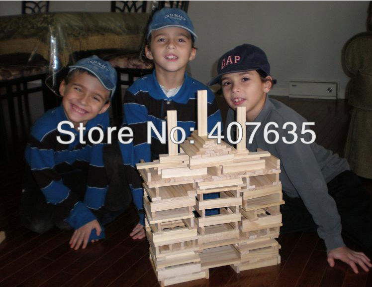 Конструктор из натурального дерева