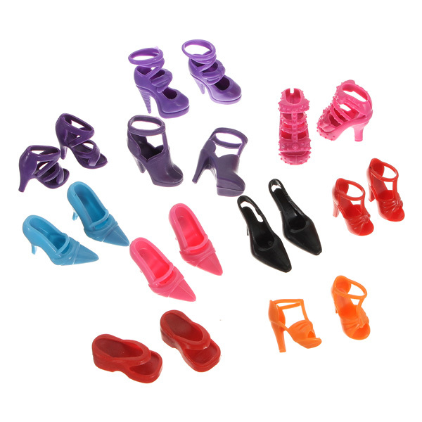 Набор обуви для Барби, 10 пар