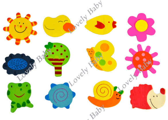 Магниты для детей, 12 шт