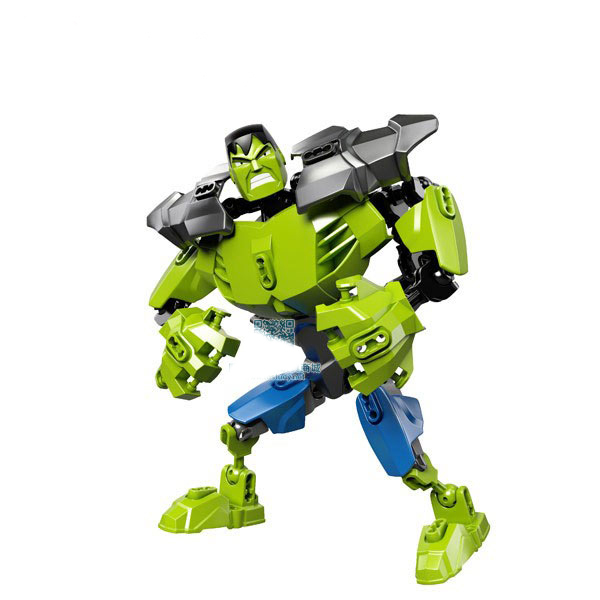 Игрушки-конструкторы Железный Человек, Халк, Капитан Америка