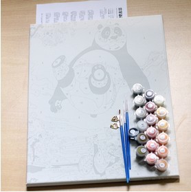 Набор для росписи маслом Первый поцелуй 30х40