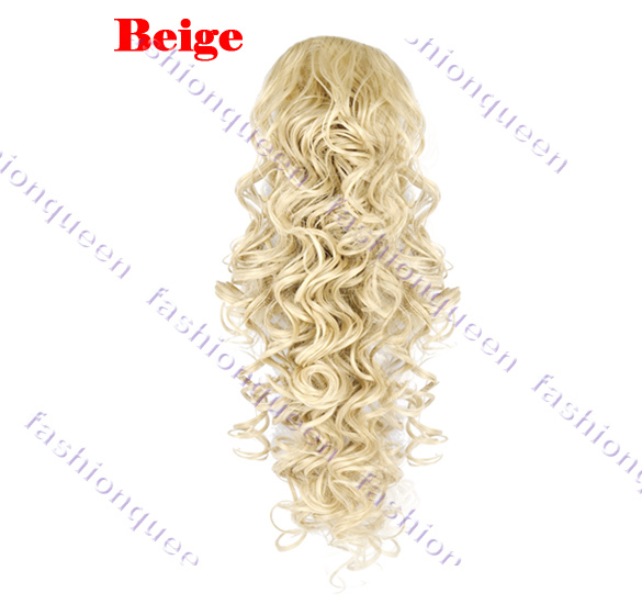 Темно-коричневые волнистые волосы