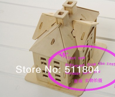 Сборный домик, дерево