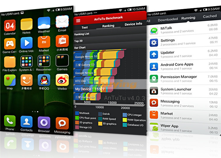 Xiaomi MI 2A - Смартфон, Android 4.1, Snapdragon S4 Pro 1.7GHz, Dual Sim, 4.5