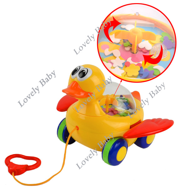 Музыкальный Утенок на колесиках