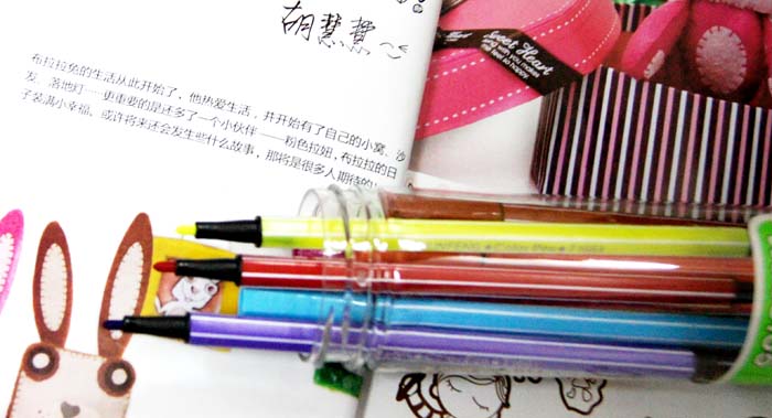 Набор фломастеров, 12 штук, Лот